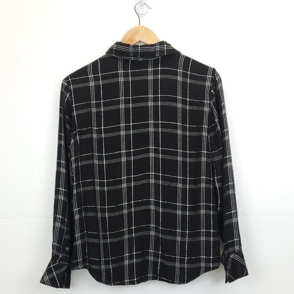 Sanctuary New Generation Plaid Boyfriend Shirt E-0141b - Picture 3 of 9